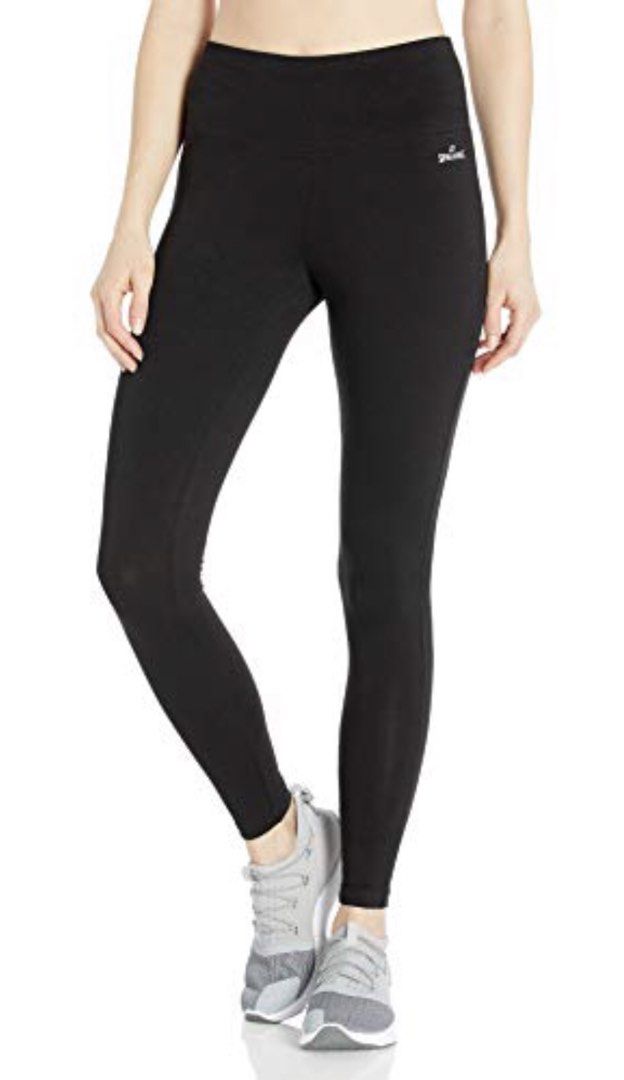 Spalding Black HWftuLeggings Larrge (Category: Activewear) located in Calapan. Submitted by shakalak (Listing ID 1463172790, Image 1). Description: - Black Spalding leggings - High-waisted fit - Cropped length - Ideal for workouts or casual wear - Comfortable and stretchy material - Features logo detail on the left hip -min signs of used .