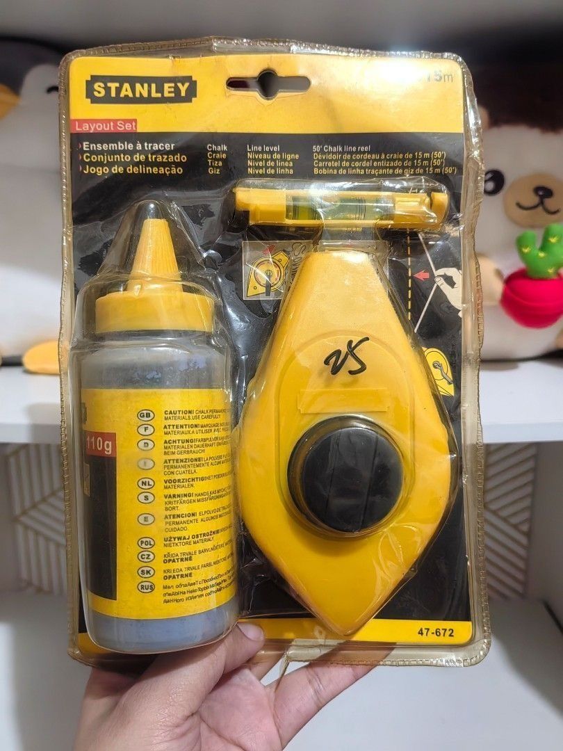 Stanley 15m/150ft Layout Set Carpenter Tool (Category: Construction Tools & Equipment) located in San Jose del Monte. Submitted by chimkenugets (Listing ID 1463281085, Image 3). Description: .