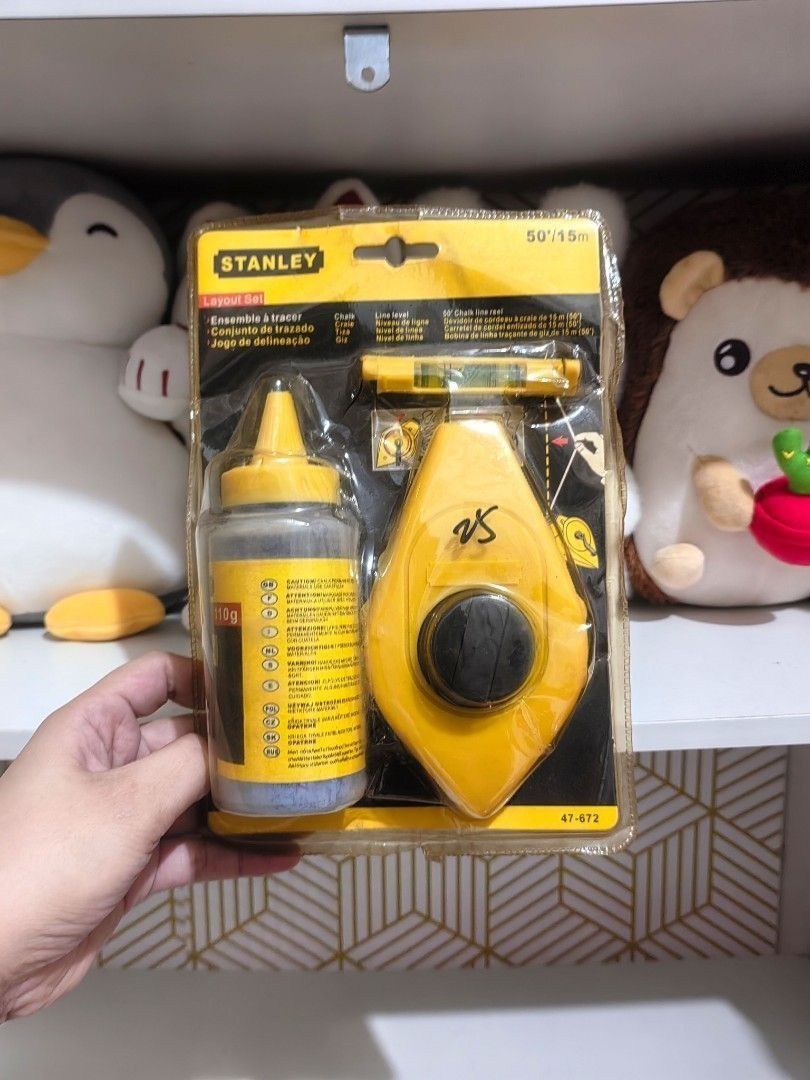 Stanley 15m/150ft Layout Set Carpenter Tool (Category: Construction Tools & Equipment) located in San Jose del Monte. Submitted by chimkenugets (Listing ID 1463281085, Image 2). Description: .