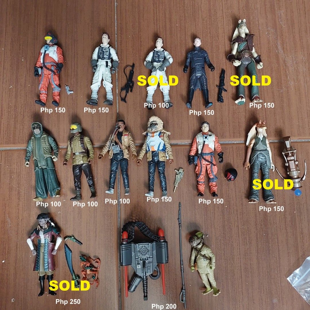Star Wars 3.75 Action Figures Set 6 (Category: Figurines & Statues) located in Pasig City. Submitted by liezel-liezel (Listing ID 1456270391, Image 1). Description: NASA PICTURE ANG PRICE Pasig City location Shippingat your expense.