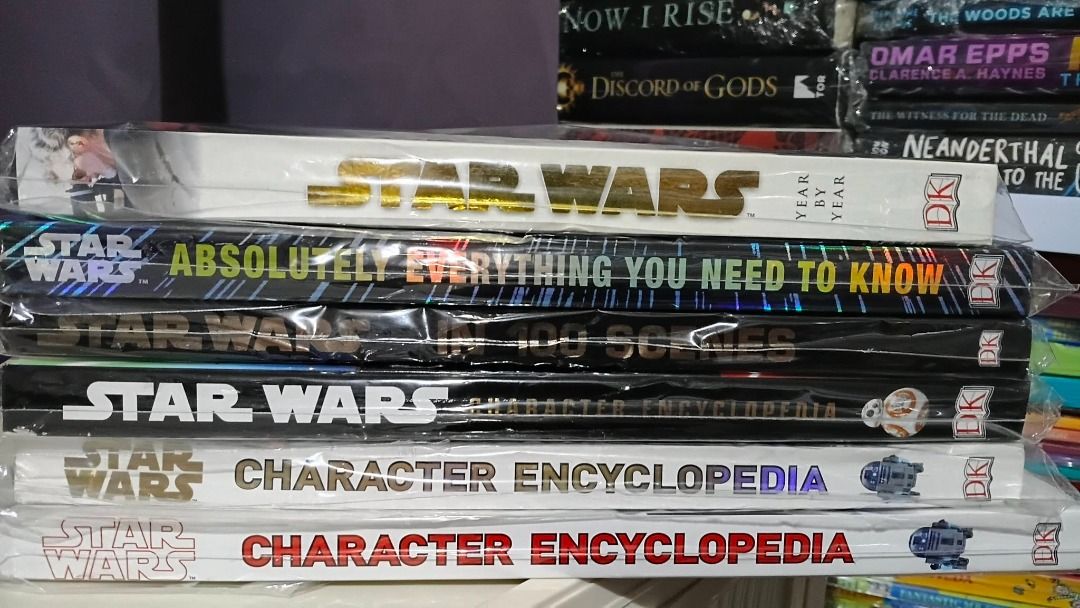 STAR WARS VISUAL BOOK BUNDLE (6 BOOKS) (Category: Storybooks) located in Cagayan de Oro. Submitted by crome2024 (Listing ID 1463325495, Image 1). Description: ✅PHP 2800 (BUNDLE); PHP500 EACH.