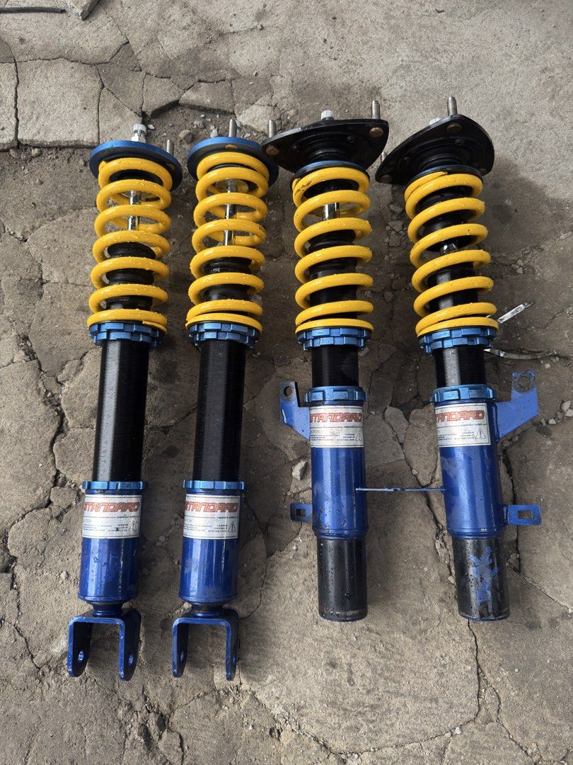 STD COILOVERS (Category: Suspension Parts and Accessories) located in Malabon City. Submitted by kevlouielim (Listing ID 1463165046, Image 1). Description: Honda Accord 9th Gen Model HA-139 7 Months used / 6-7KMS Prestine Condition NO ISSUES .