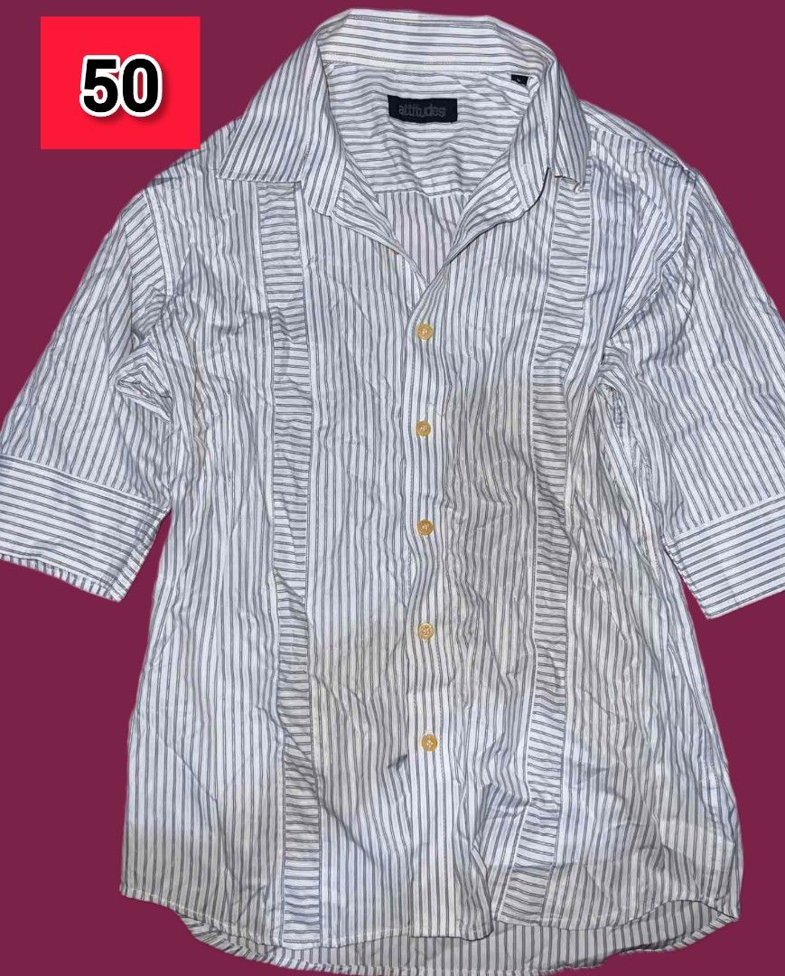 Stripe Office blouse/Polo (Category: Blouses) located in Rizal. Submitted by youngpenguin.ae303d (Listing ID 1463325871, Image 1). Description: .