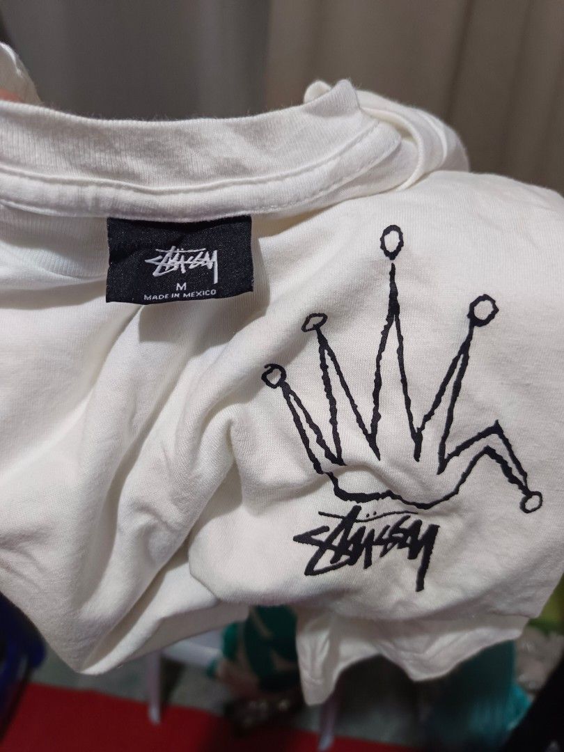 Stussy broken crown shirt (Category: Tshirts & Polo Shirts ) located in Cebu City. Submitted by negotiableprice22 (Listing ID 1463089100, Image 1). Description: stussy crown tee stussy tee size Medium Dimes measured on flat surface Width 19 inch Length 27 inch as new condition available price negotiable.