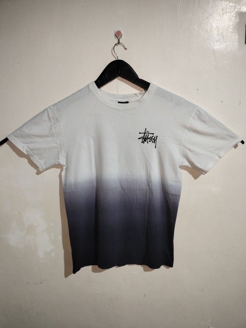 STUSSY two tone (Category: Tshirts & Polo Shirts ) located in Calbayog City. Submitted by mr.thrifter_ph. (Listing ID 1463267254, Image 2). Description: 🏷️ STUSSY - MEDIUM ( M) - Width 21 - Length 29 - Good Condition - Colorrate 9/10 - NO ISSUE ( need wash).