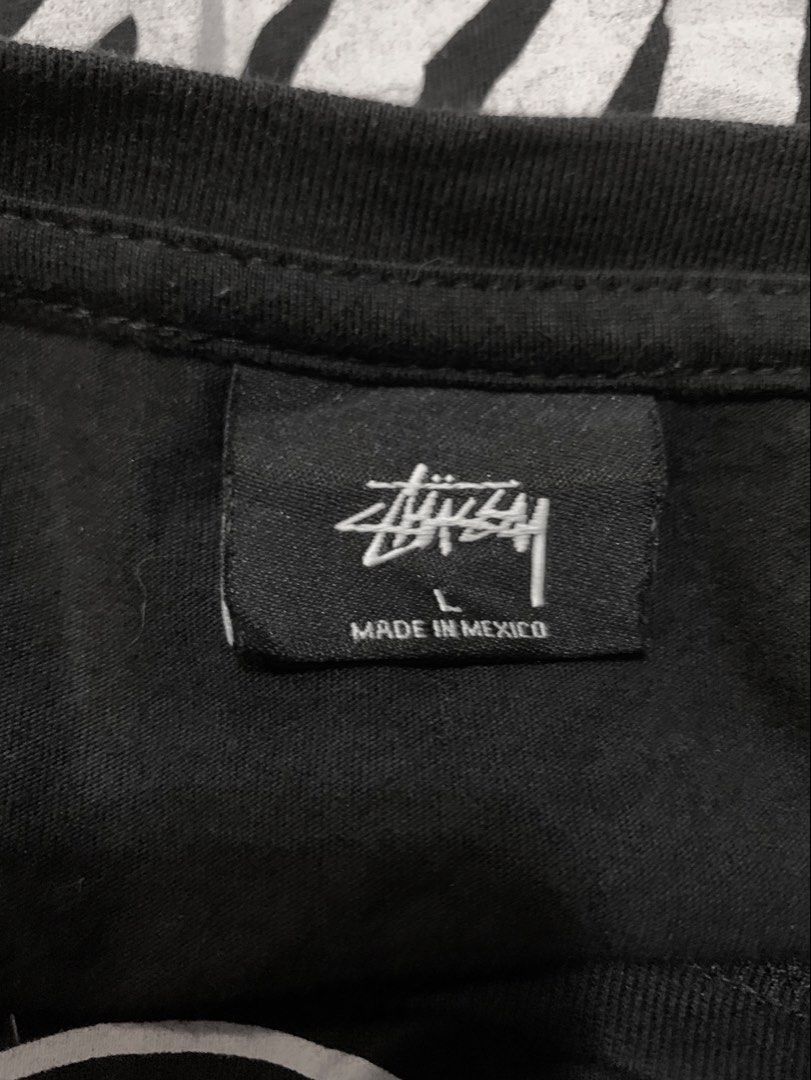 Stussy World Tour Tee (Category: Tshirts & Polo Shirts ) located in Calamba. Submitted by tobs.thriftz (Listing ID 1463254013, Image 3). Description: Size L on Tag Dimes - 19 x 27 Color Rate - 9/10 Issue - hole on the back of the right sleeve (Barely Noticeable) Off/Legit All items are 100% thrifted / pre-loved and may show normal signs of wear due to previous use and age. Please manage your expectations before purchasing. We do our best to discl