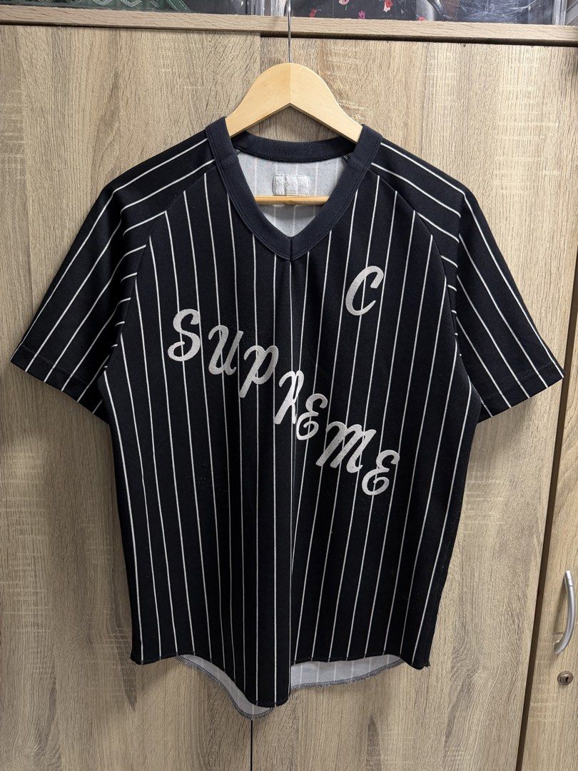 Supreme A.D Baseball Jersey (Category: Tshirts & Polo Shirts ) located in Cavite. Submitted by PRIVATE.Selection (Listing ID 1463193331, Image 1). Description: Supreme A.D Baseball Jersey Size S fits M W 20 L 27-28 Good as new.
