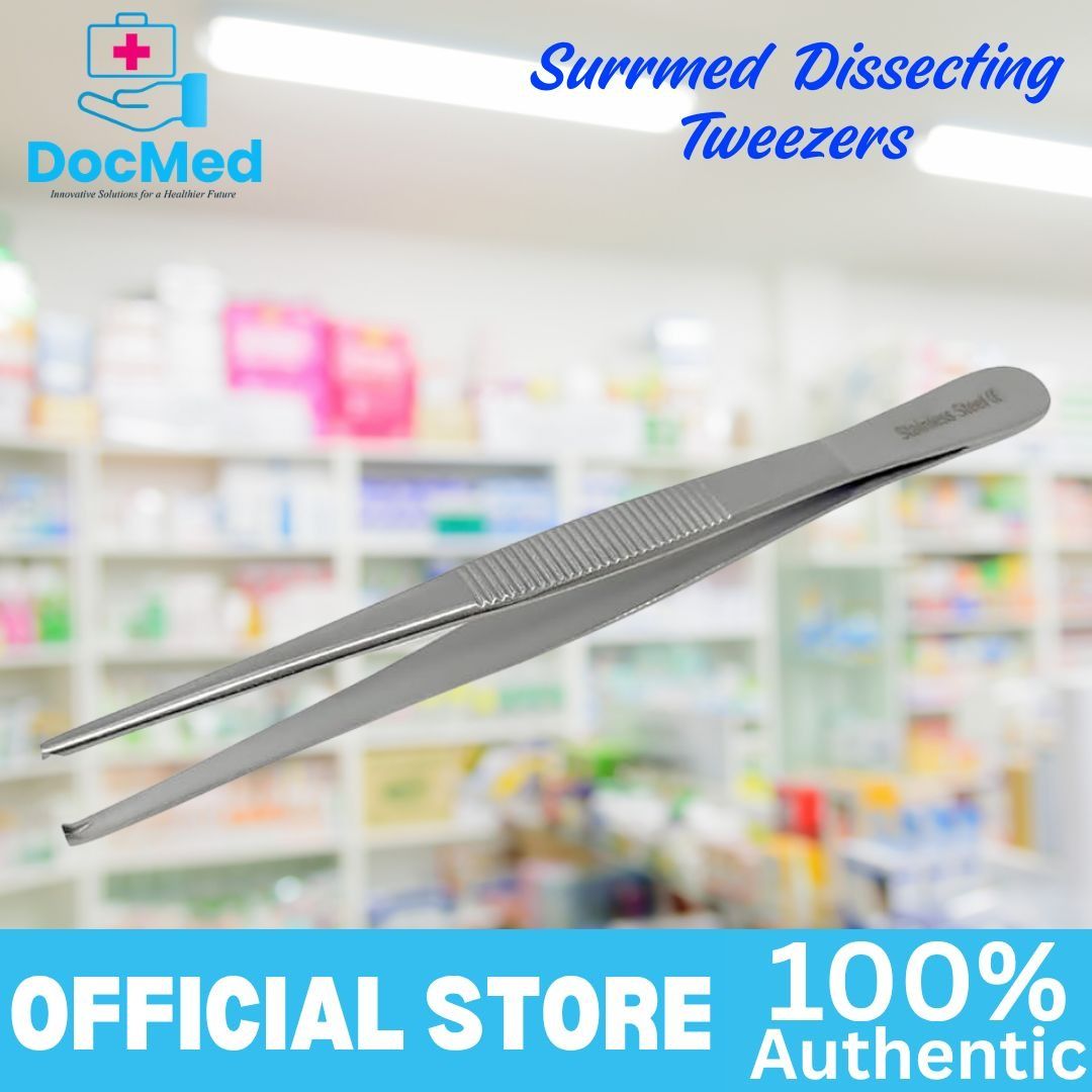 SURRMED DISSECTING TWEEZERS (Category: Looking For) located in Quezon City. Submitted by zee_010200 (Listing ID 1463211109, Image 1). Description: - Brand: Surrmed - Type: Dissecting Tweezers - Material: High-quality Stainless Steel - Feature: Serrated grip for enhanced control and precision - Condition: Brand new - Authenticity: 100% Authentic - Ideal for: Medical, laboratory, and dissection tasks.