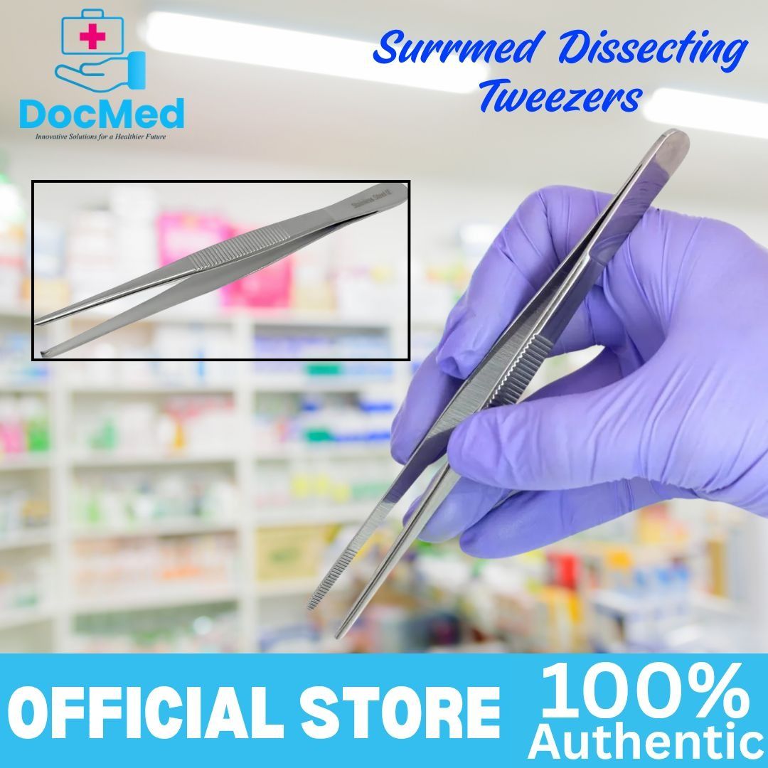 SURRMED DISSECTING TWEEZERS (Category: Looking For) located in Quezon City. Submitted by zee_010200 (Listing ID 1463211109, Image 2). Description: - Brand: Surrmed - Type: Dissecting Tweezers - Material: High-quality Stainless Steel - Feature: Serrated grip for enhanced control and precision - Condition: Brand new - Authenticity: 100% Authentic - Ideal for: Medical, laboratory, and dissection tasks.