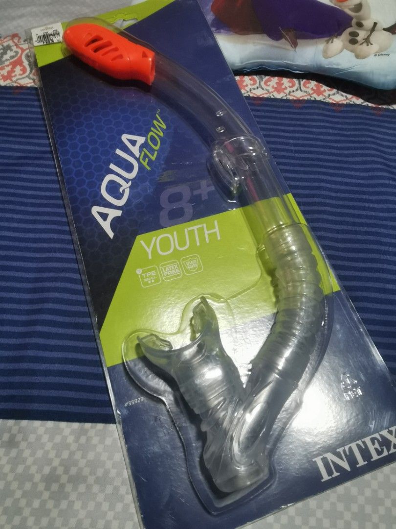 Swimming gear snorkel (Category: Infant Playtime) located in Makati City. Submitted by denvergirl1119 (Listing ID 1463175691, Image 1). Description: Brandnew snorkel for 8+ yo with free kick board.