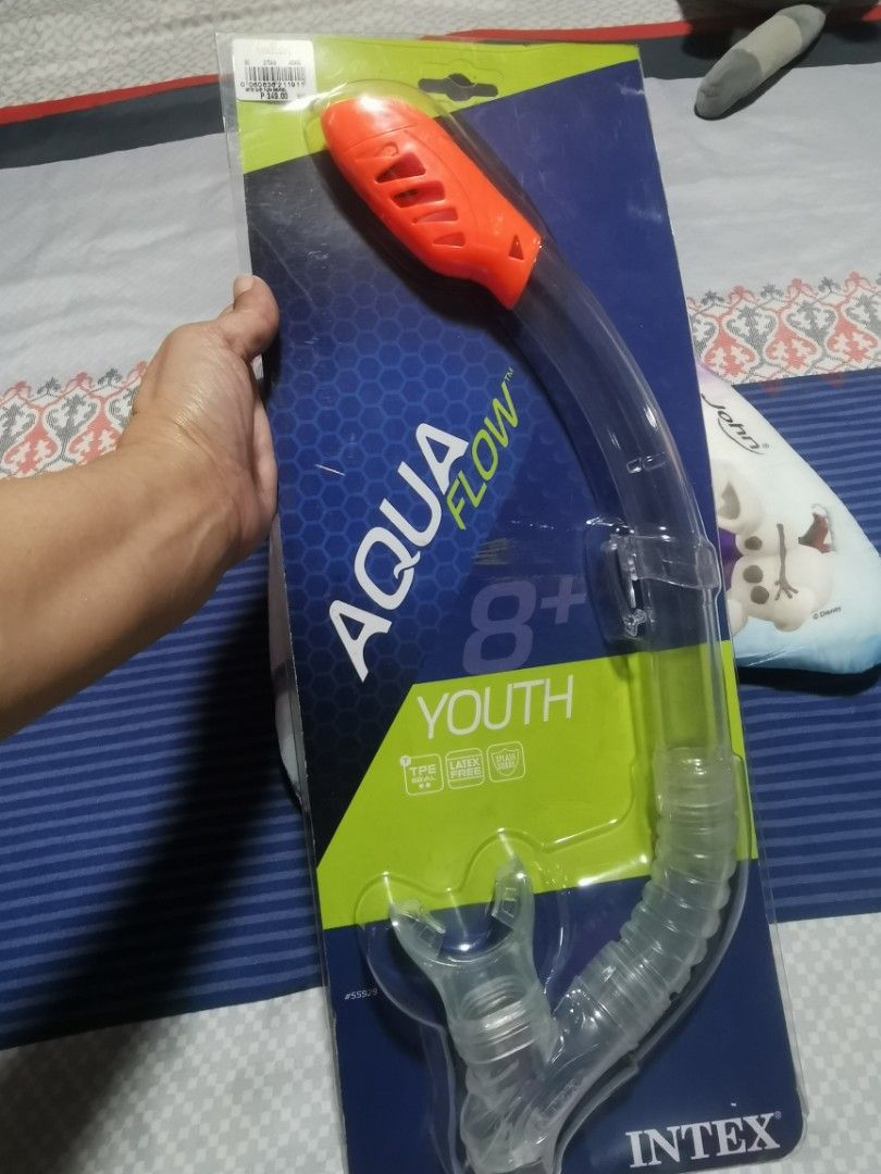 Swimming gear snorkel (Category: Infant Playtime) located in Makati City. Submitted by denvergirl1119 (Listing ID 1463175691, Image 3). Description: Brandnew snorkel for 8+ yo with free kick board.
