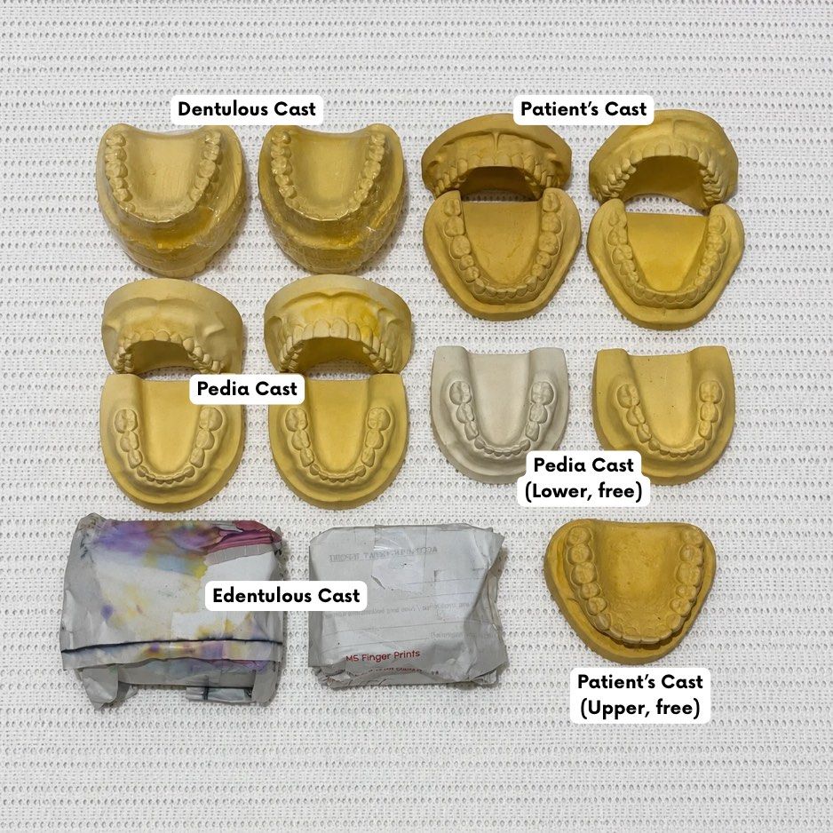 (TAKE ALL) D3nt4l Cast Models (Category: Construction Tools & Equipment) located in Taguig. Submitted by zbby_ (Listing ID 1463144488, Image 1). Description: .