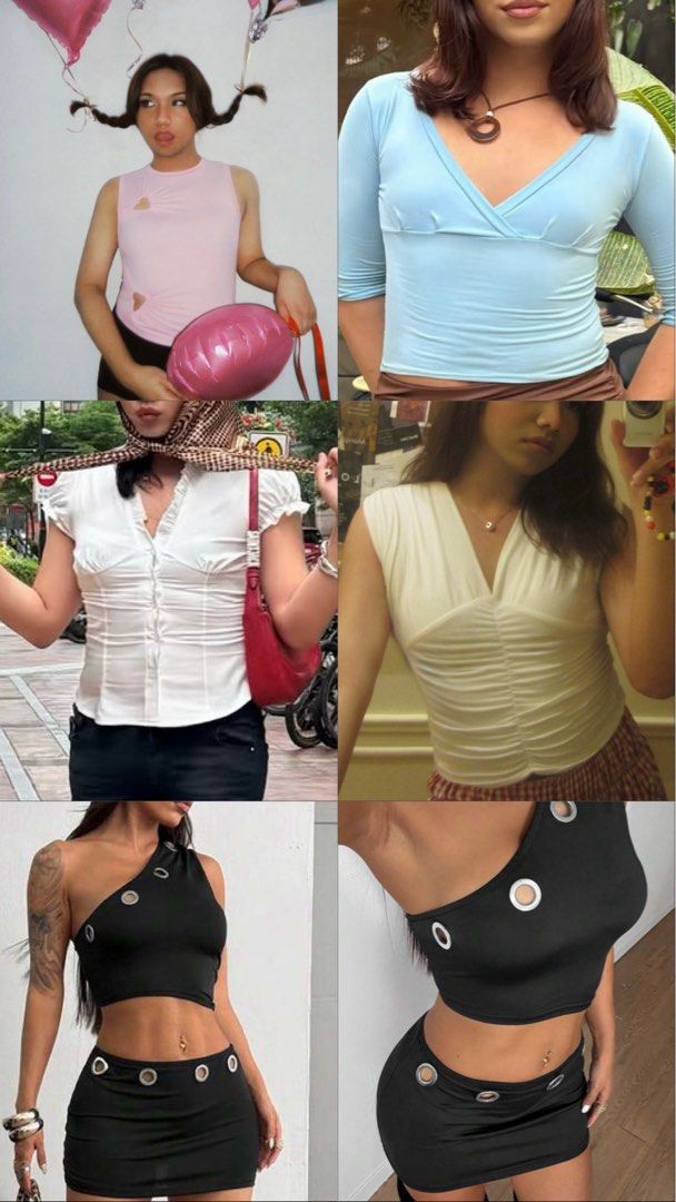TAKE ALL TOPS FOR ONLY 399📌 (Category: Blouses) located in San Jose del Monte. Submitted by prelovedbypranz (Listing ID 1463317920, Image 1). Description: ALL TOPS USED ONCE ONLYY ( the set on the first pic is never been used) 📌fit up to large 399 only no other offer pls😅.