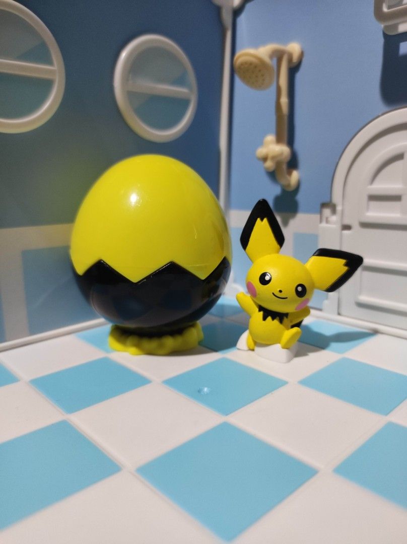 T-arts Pokemon: Egg Pot Vol. 2 - Pichu (Category: Figurines & Statues) located in Taguig. Submitted by lilrootshop (Listing ID 1463253682, Image 1). Description: ***Crossposted*** Price: 350 (fixed) AUTHENTIC First to pay basis. No COD. For item reservation, a down payment of 50% or 100 pesos (whichever is less) is required. Down payment is non-refundable. One month reservation only. Location: Taguig (near BGC) MOP: GCash / Maya / GoTyme.