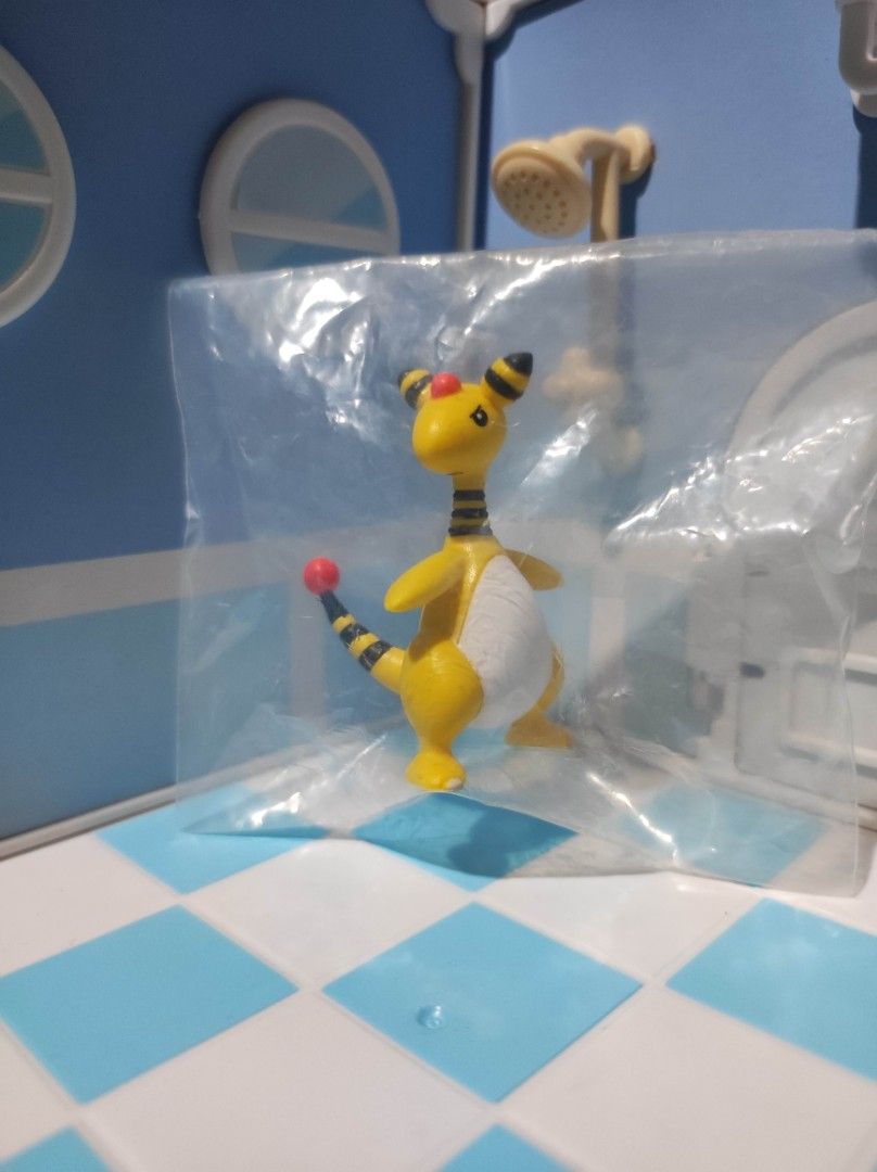 T-arts Pokemon Figure - Ampharos (Category: Figurines & Statues) located in Taguig. Submitted by lilrootshop (Listing ID 1463254881, Image 1). Description: ***Crossposted*** Price: 300 AUTHENTIC Pass sa lowballers! First to pay basis. No COD. For item reservation, a down payment of 50% or 100 pesos (whichever is less) is required. Down payment is non-refundable. One month reservation only. Location: Taguig (near BGC) MOP: GCash / Maya / GoTyme.