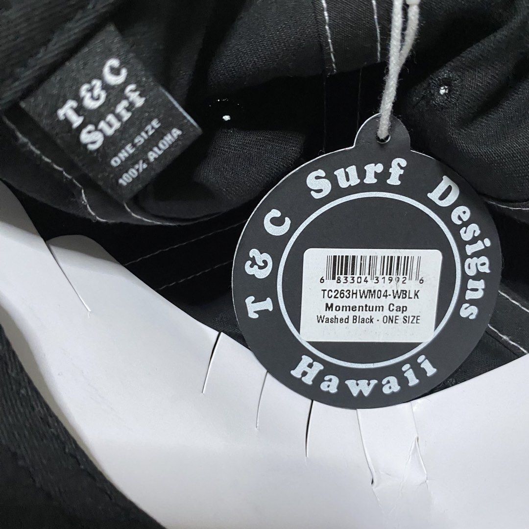 t&c surf momentum cap (Category: Caps & Hats) located in Quezon City. Submitted by hatlocker (Listing ID 1463122072, Image 3). Description: 850 + sf dm.
