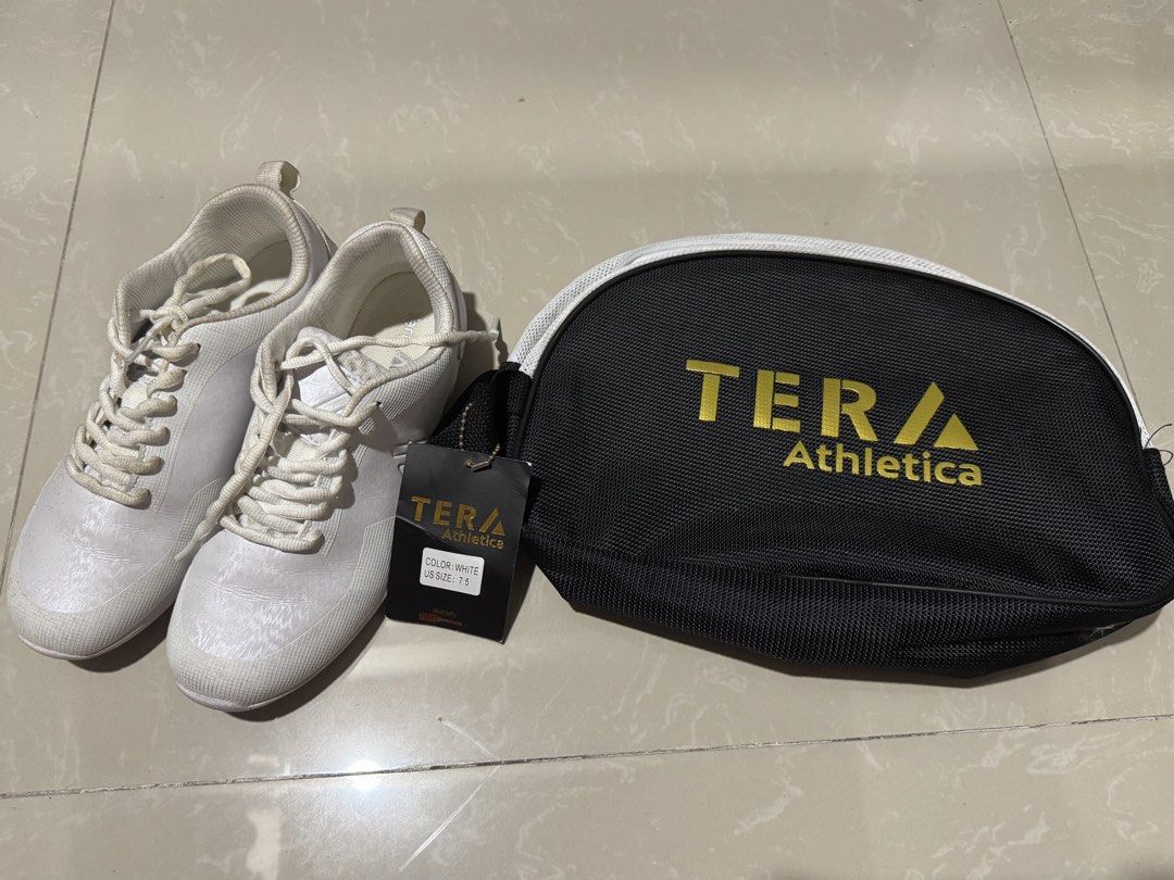Tera Athletica: Full Out Cheer Shoes (Category: Other Sports Equipment and Supplies) located in Manila. Submitted by azyl.la (Listing ID 1463253460, Image 2). Description: Tera Athletica: Full Out Cheer Shoes size is 7.5 bought from Cheer Cartel. Only used a few times. Can meet up around dasma, imus, or gentri. can also ship!!.