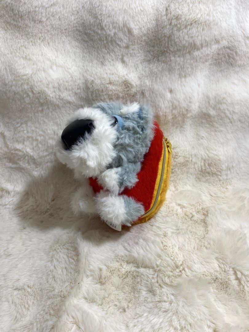 The Dog x McDonalds charm pouch (Category: Character Goods) located in Kalibo. Submitted by ollie_stuffshop (Listing ID 1463292060, Image 1). Description: Before you send your inquiries: ❗️Last Price is already posted ❗️Manage your expectations, WYSIWYG ❗️May need washing ❗️Dropoff is every Wednesday & Sunday - Dog plush is removable.