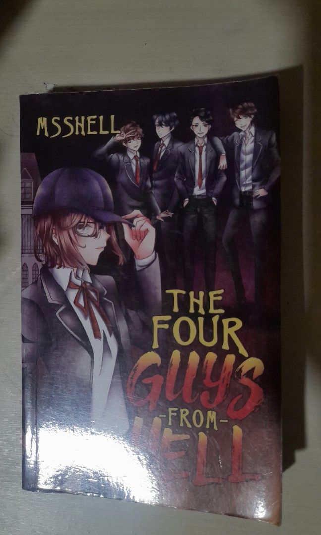 The Four Guys From Hell Book (Category: Storybooks) located in Manila. Submitted by tatiyana_17 (Listing ID 1463253119, Image 1). Description: Open for negotiation MOP: Gcash/MAYA.