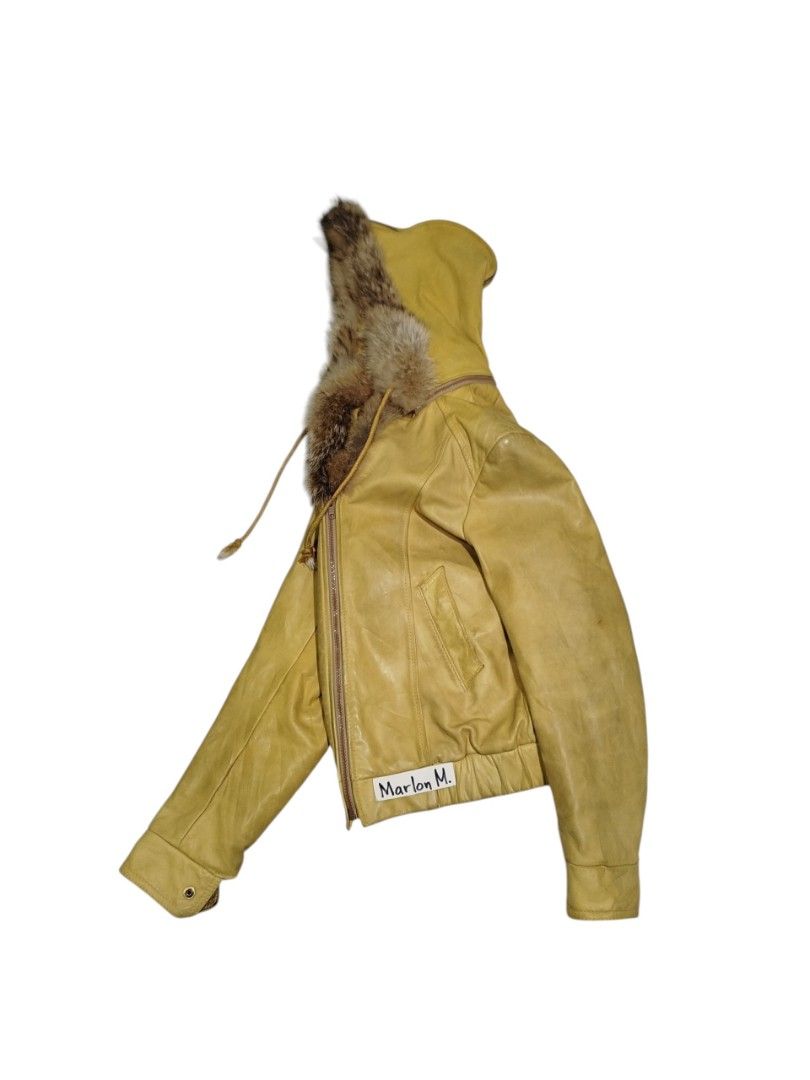 The Leather Ranch Genuine Leather Jacket Size Medium (Category: Coats, Jackets and Outerwear) located in Manila. Submitted by marlonmuncada_picker05 (Listing ID 1463283785, Image 1). Description: 📍THE LEATHER RANCH GENUINE HEAVY LEATHER JACKET SIZE MEDIUM (DETACHABLE HOOD) ✅1,000 + SF ✅PIT TO PIT 20.5 " ✅LENGTH 24.5 " ✅SHOULDER 18.5 " ✅SLEEVE 24 " ✅MADE IN CANADA ✅NO MAJOR ISSUE ✅DURABLE / PRESENTABLE ✅9 /10 COLOR RATE ✅9 /10 CONDITION ✅MOP : GC