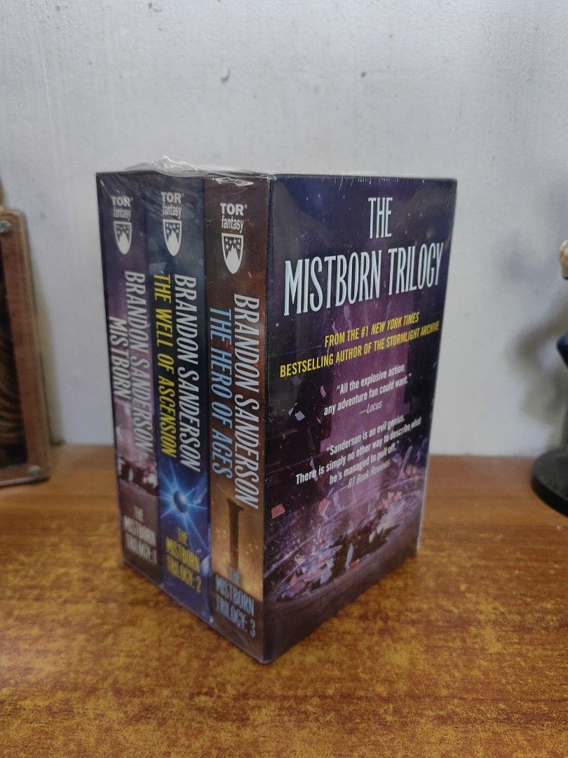 The Mistborn Trilogy -Brandon Sanderson (Category: Community) located in Tarlac. Submitted by chapterse7en (Listing ID 1463261018, Image 3). Description: IMPORTANT: Serious buyers only. Lowballers and unresponsive buyers who ghost the chat will be automatically BLOCKED. Please do not message if you have no real intention of purchasing. Thank you for respecting my time. Brandnew MMPB 3 sets available 2 sets SOLD 1 set LEFT Mode of Payment : Gcash,