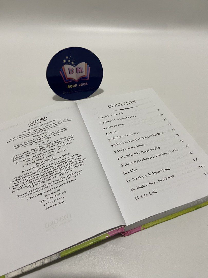 The Secret Garden (Category: Children's Books) located in Caloocan City. Submitted by dmbooknook (Listing ID 1463150204, Image 3). Description: 💬 𝐄𝐔𝐂 - 𝐡𝐚𝐫𝐝𝐛𝐨𝐮𝐧𝐝 𝐰𝐢𝐭𝐡 𝐠𝐥𝐨𝐬𝐬𝐲 𝐟𝐥𝐨𝐫𝐚𝐥 𝐜𝐨𝐯𝐞𝐫, 𝐜𝐥𝐞𝐚𝐧 𝐩𝐚𝐠𝐞𝐬, 𝐭𝐡𝐢𝐜𝐤! 𝟑𝟎𝟐 𝐩𝐚𝐠𝐞𝐬 📖 𝐇𝐚𝐫𝐝𝐛𝐨𝐮𝐧𝐝 | 𝐎𝐱𝐟𝐨𝐫𝐝 𝐔𝐧𝐢𝐯𝐞𝐫𝐬𝐢𝐭𝐲 𝐏𝐫𝐞𝐬𝐬 𝐓𝐇𝐄 𝐒𝐄𝐂𝐑𝐄𝐓 𝐆𝐀𝐑𝐃𝐄𝐍 🌸🌿 𝐁𝐲 𝐅𝐫𝐚𝐧𝐜𝐞𝐬 𝐇𝐨𝐝𝐠𝐬𝐨𝐧 𝐁𝐮𝐫𝐧𝐞𝐭𝐭 | 𝐎𝐱𝐟𝐨𝐫𝐝 𝐂�