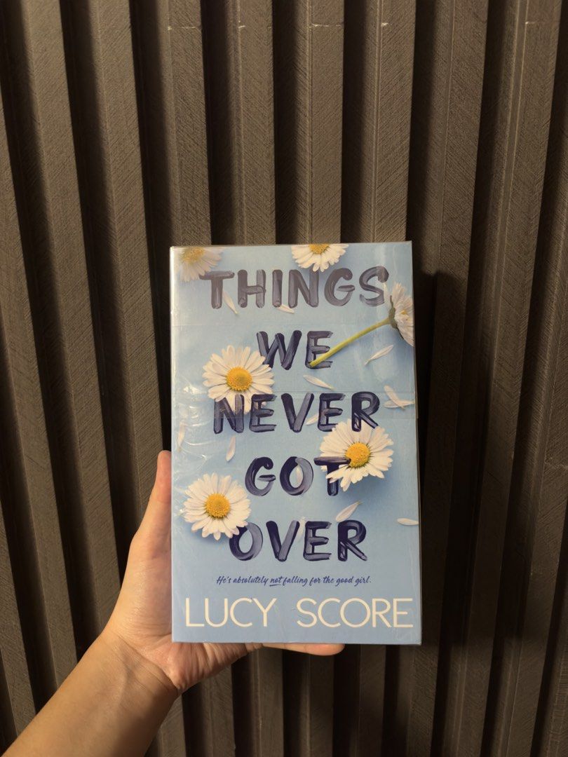 Things We Never Got Over by Lucy Score (Category: Storybooks) located in Manila. Submitted by chaptersinthecloset (Listing ID 1463293076, Image 1). Description: Brand new. Bought for book collection! Detail info: spine cracked during transport Rfs: Declutter .