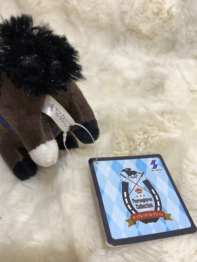 Thoroughbred Collection racehorse plush charm keychain (Category: Plushies & Soft Toys) located in Kalibo. Submitted by ollie_stuffshop (Listing ID 1463292934, Image 3). Description: Before you send your inquiries: ❗️Last Price is already posted ❗️Manage your expectations, WYSIWYG ❗️May need washing ❗️Dropoff is every Wednesday & Sunday - complete with papertag.