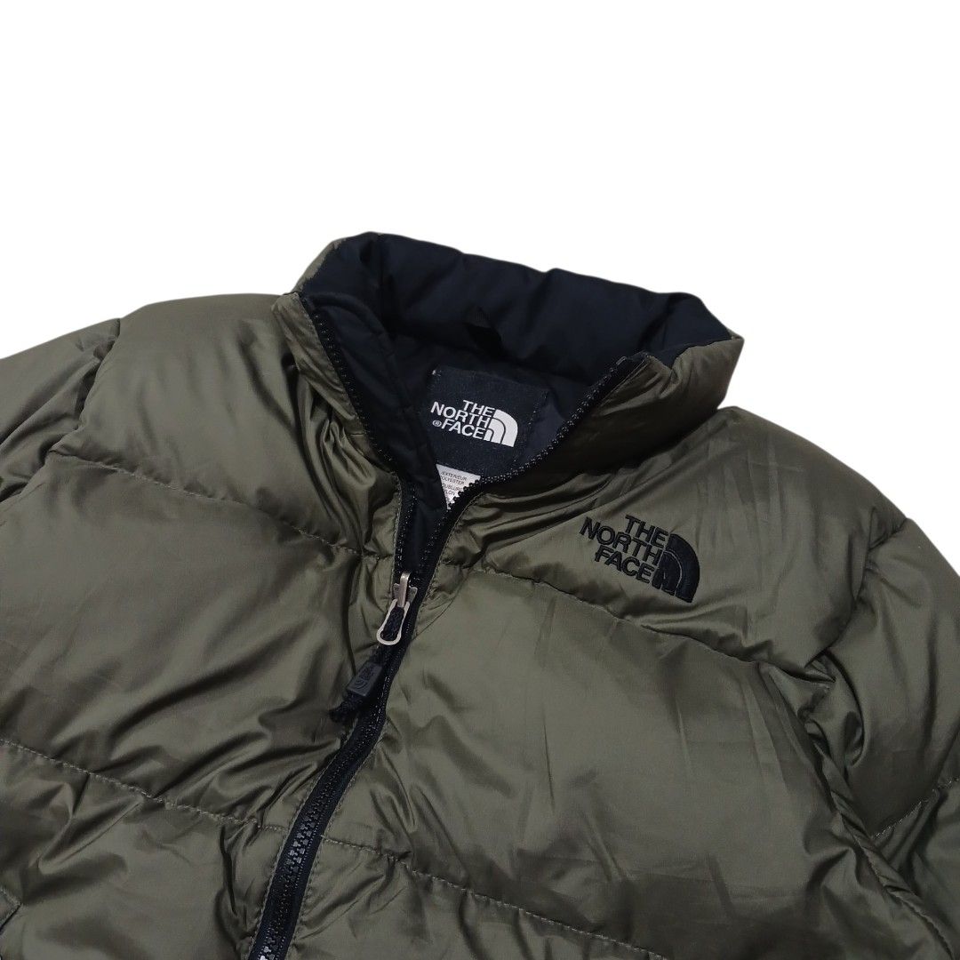 TNF Puffer Jacket (Category: Coats, Jackets and Outerwear) located in Iloilo. Submitted by wearmovement.ilo (Listing ID 1463262368, Image 3). Description: TNF Down Puffer 600 FIL Jacket Olive Color Rate 10/10 Actual Size Small Women's Dimensions : 19 Width x 23 Length Sleeves 24 inches Good as New Condition / Full zip 100% Goose Down Insulation Drawcords / Velcro Straps / Lightweight DM 📩📩📩.