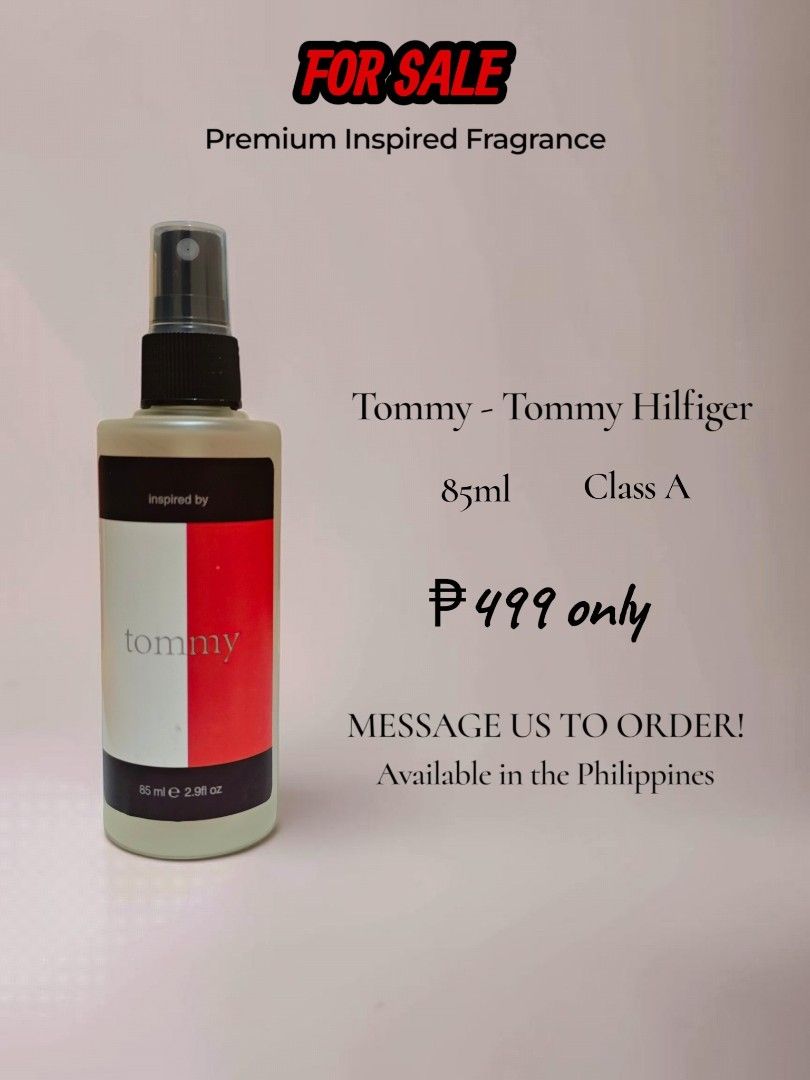 Tommy — Tommy Hilfiger 85ml (Category: Fragrance & Deodorants) located in San Jose del Monte. Submitted by mightymhikeeeee (Listing ID 1463149655, Image 1). Description: Premium Inspired Fragrance Tommy — Tommy Hilfiger 85ml • Top Grade Fragrance • Quality Scent • Long-Lasting Fragrance* • Affordable Price • Quality Fragrance • Perfect for Everyday Use • Perfect for Gifts 📩 MESSAGE US TO ORDER! 📍 Available in the Philippines 🇵🇭 🚚 Delivery av