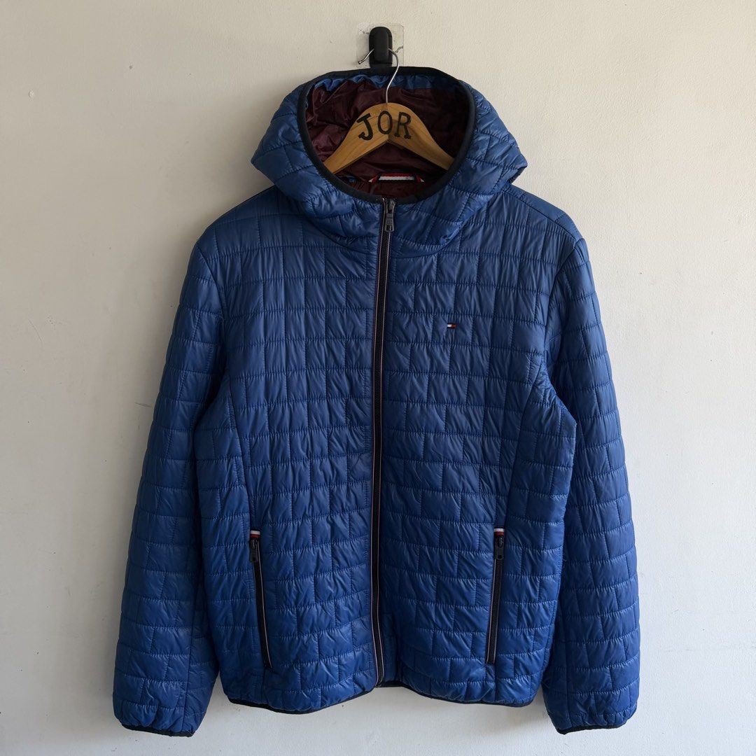Tommy Hilfiger Lightweight Quilted Jacket (Category: Coats, Jackets and Outerwear) located in San Fernando. Submitted by jorjorr (Listing ID 1463197343, Image 1). Description: Tommy Hilfiger Lightweight Quilted Jacket Small on tag 22 width 27 length Best fit small to medium No issue P1,799.