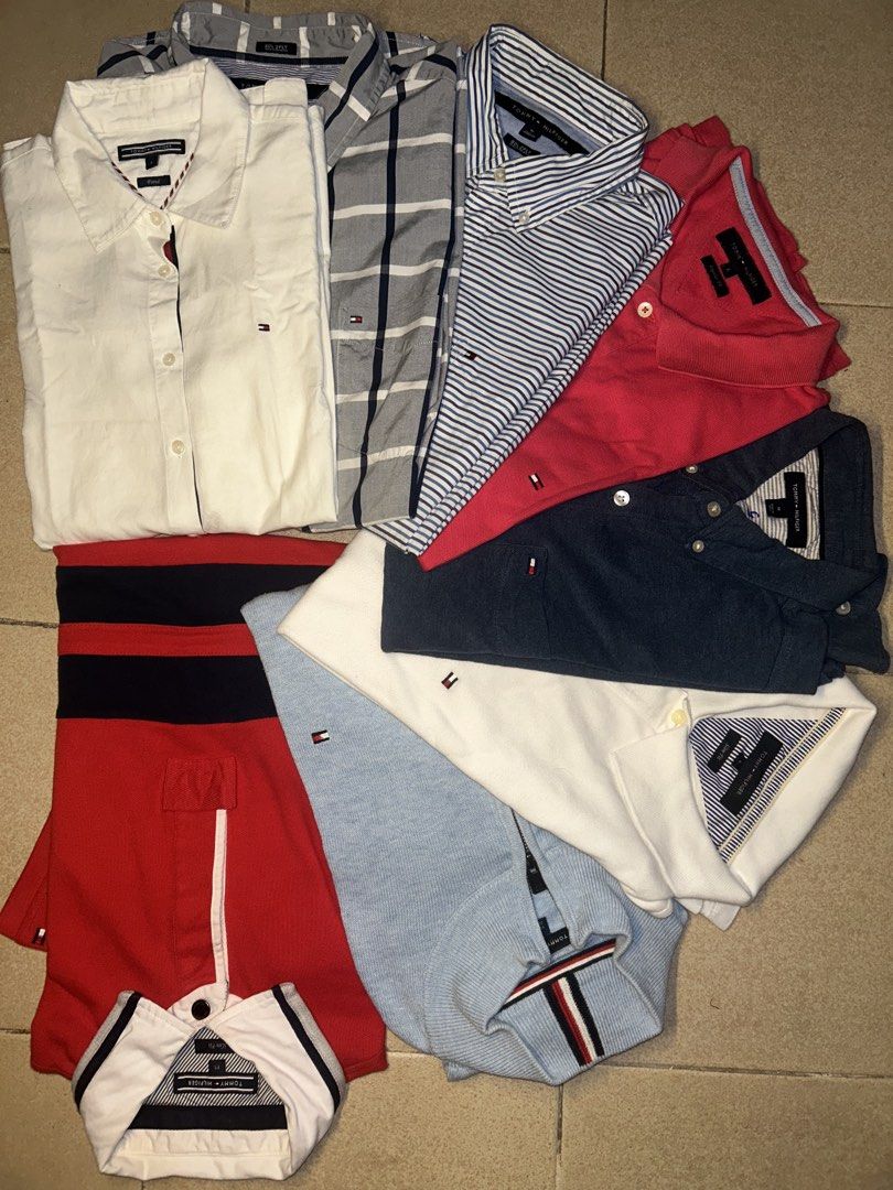 Tommy Hilfiger Mixed Polo Shirt (Category: Tshirts & Polo Shirts ) located in Manila. Submitted by zerowasteco. (Listing ID 1463268324, Image 1). Description: •400-800 Price range • Excellent Condition Dm for more info!.