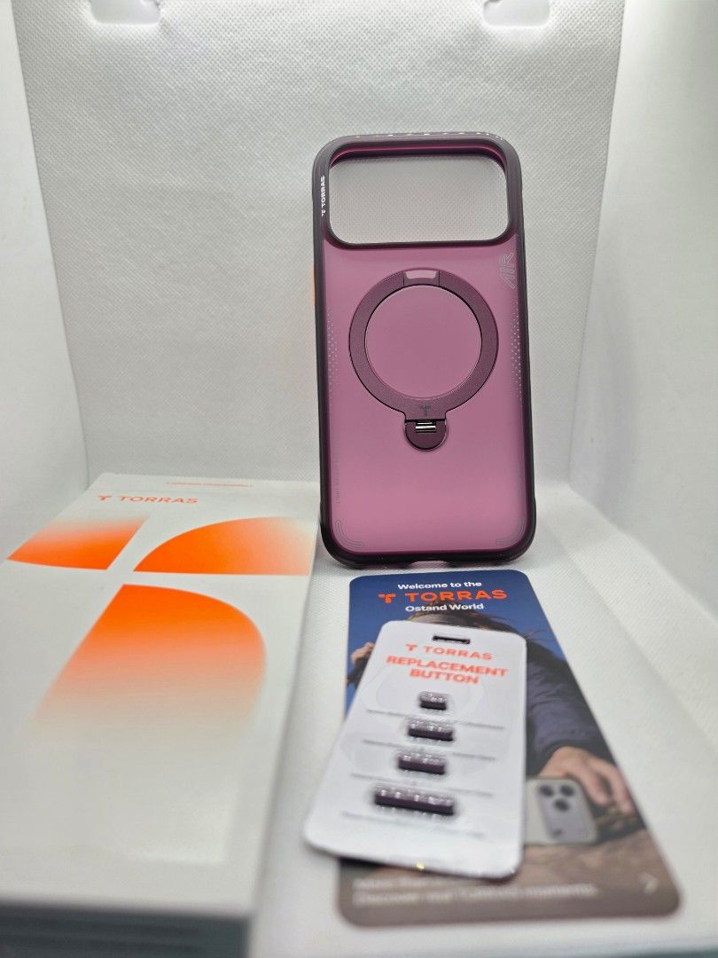 Torras q3 air for iphone 18 pro max (Category: Cases & Sleeves) located in Las Pinas. Submitted by jhered (Listing ID 1463140027, Image 2). Description: Sale Brandnew Original With magsafe Sale for 4300 Las pinas area.