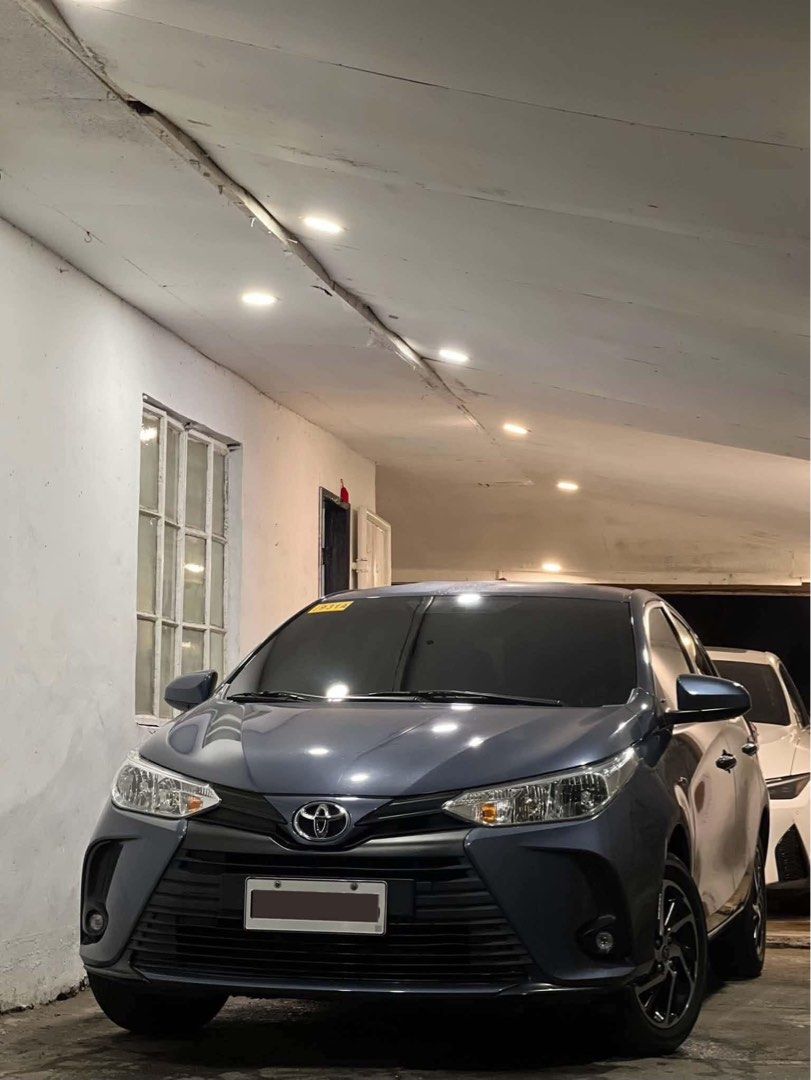 Toyota Vios XLE Auto (Category: Used Cars) located in Manila. Submitted by quality_cars (Listing ID 1463279216, Image 2). Description: 59k DP Only! 💙 2024 Toyota Vios XLE 19Tkms Only with Casa records and receipts since day 1, Cash Purshased at Toyota Taytay Rizal with Sales Invoice,Crystal blue, All original Paint, Registered until 2027, No history of Accident and not flooded. Dashcam, And free car cover, Upgraded Headlights (BASTE) worth 12k, 