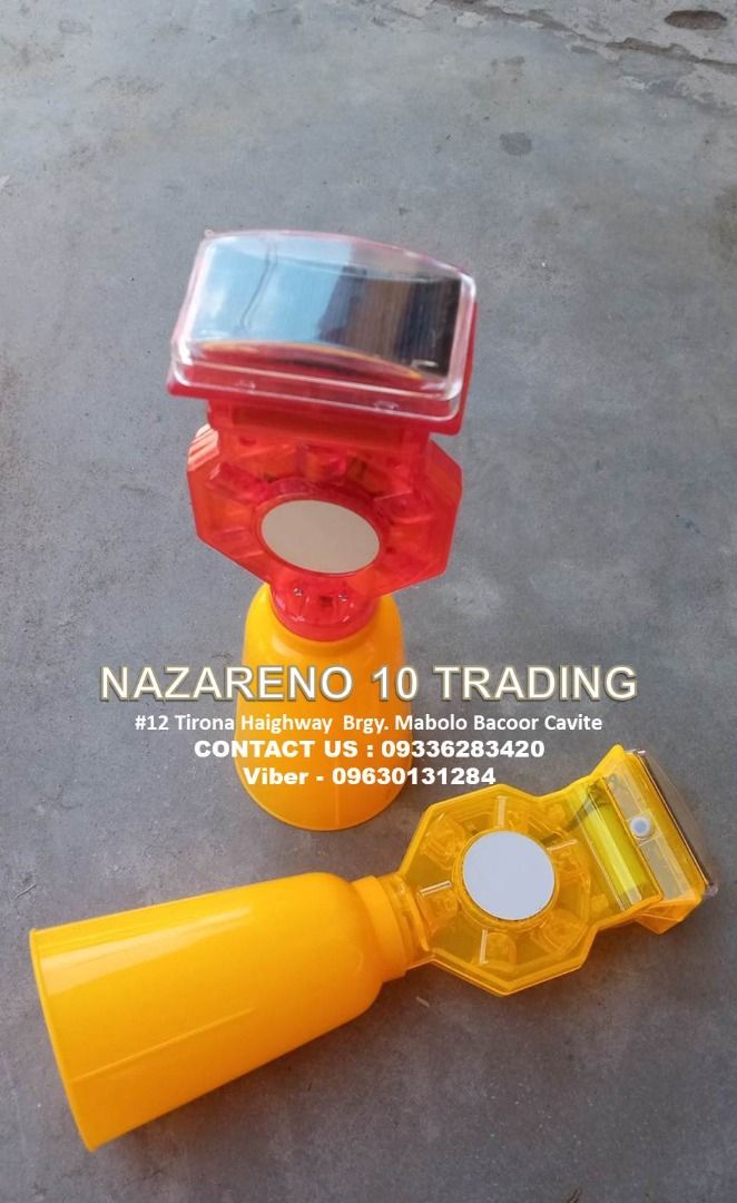 TRAFFIC CONE BLINKER LIGHT (Category: Looking For) located in Bacoor. Submitted by kajezame.2021 (Listing ID 1463143289, Image 1). Description: TRAFFIC CONE BLINKER LIGHT For More Details and Discount Contact Ms. Karen NAZARENO 10 TRADING 0963 0131 284 0933 6283 420 0956 7028 557 0933 8559 510 Landline: Look for Ms. Karen (046 ) 416 3920 Also available: • Traffic cone • Parking Block stopper • Hooded trash bin • Road Plastic Barrier • Spill boom 