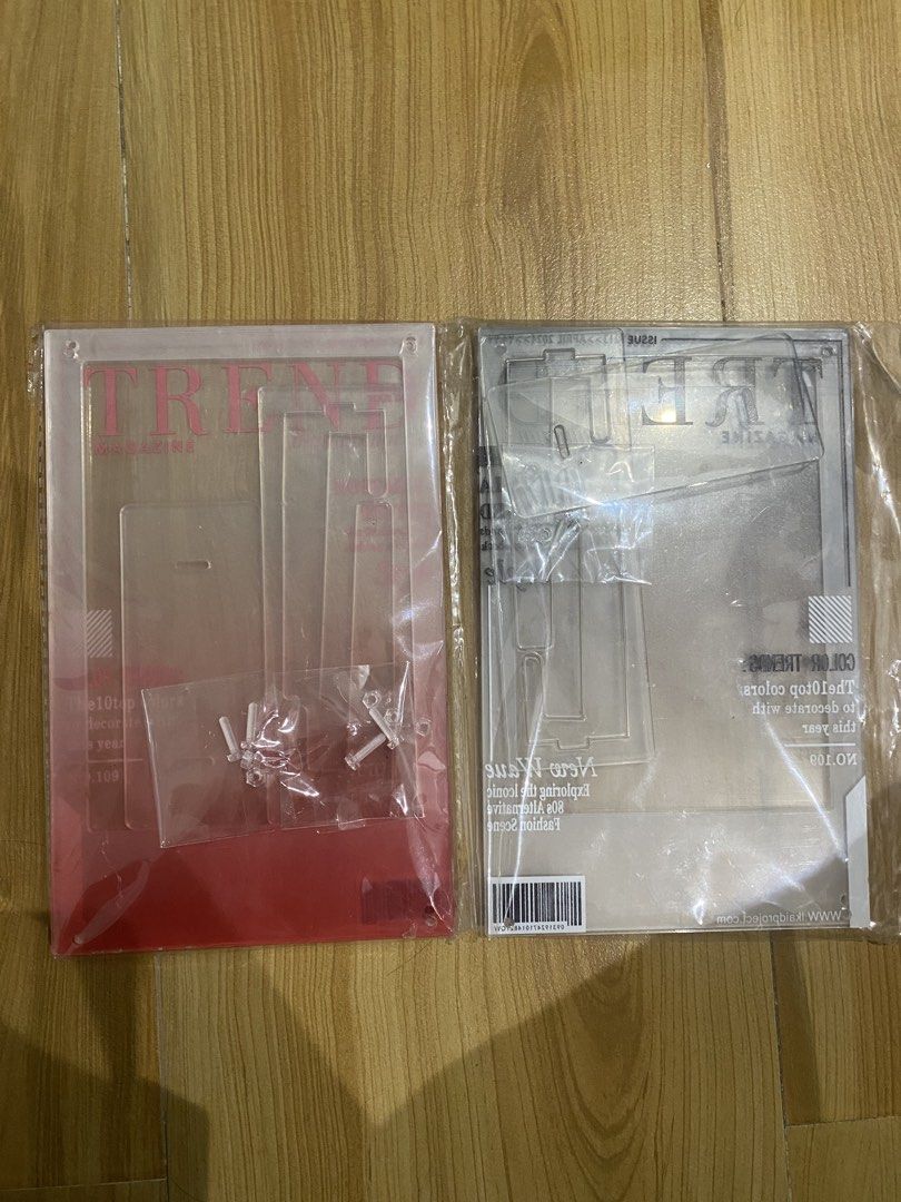Trend Postcard Holders (Category: Everything Else Others) located in Manila. Submitted by dohwacart (Listing ID 1463121268, Image 1). Description: — Trend Postcard Holders 🏷️ Php 300 each 📍manila 💵 maribank 🚚 j&t / lalamove t. wts lfb ph posca acrylic .