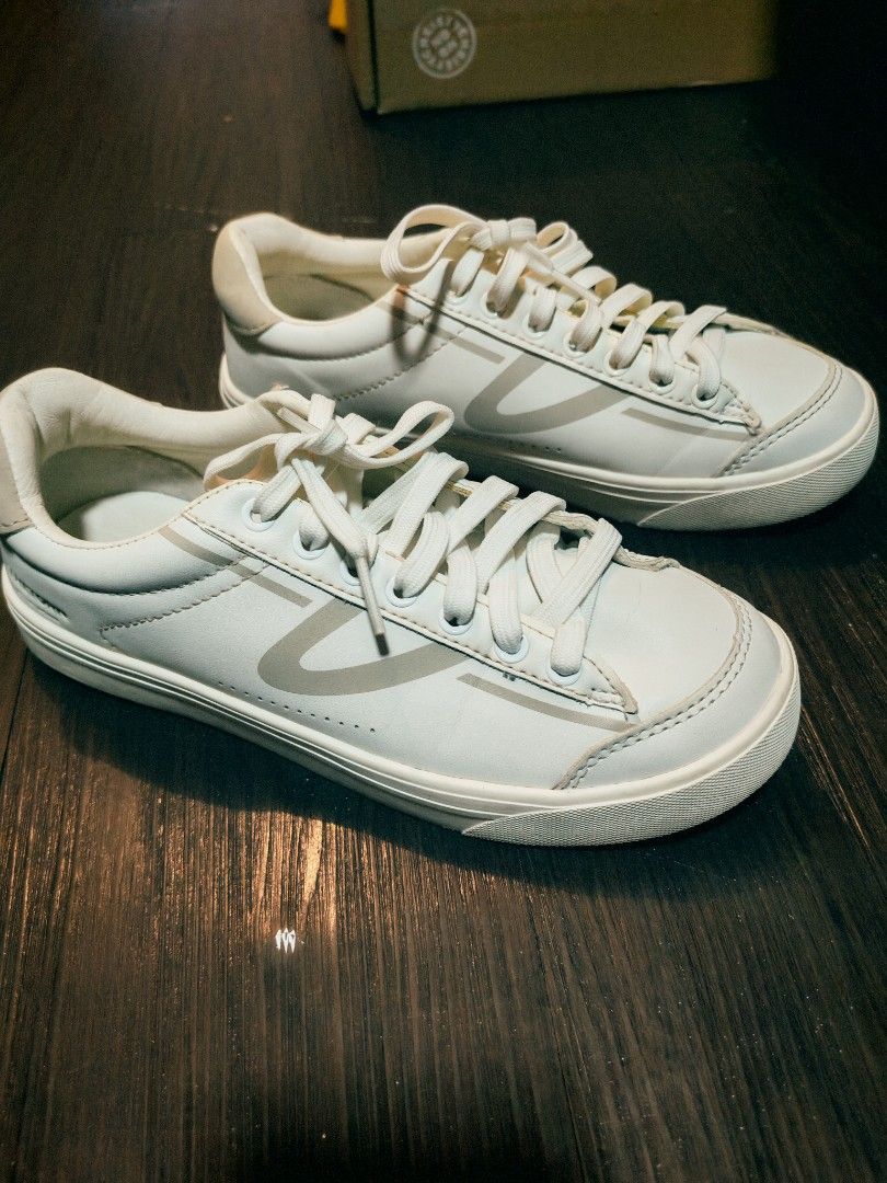 Tretorn White Sneakers size 6.5 (Category: Sneakers) located in Makati City. Submitted by momsieapril (Listing ID 1463124711, Image 1). Description: - Classic white Tretorn low-top sneakers - Lace-up closure - Simple design with Tretorn logo - Soles with good grip - Ideal for everyday wear - Lightly used, plenty of life left 36.5 size.