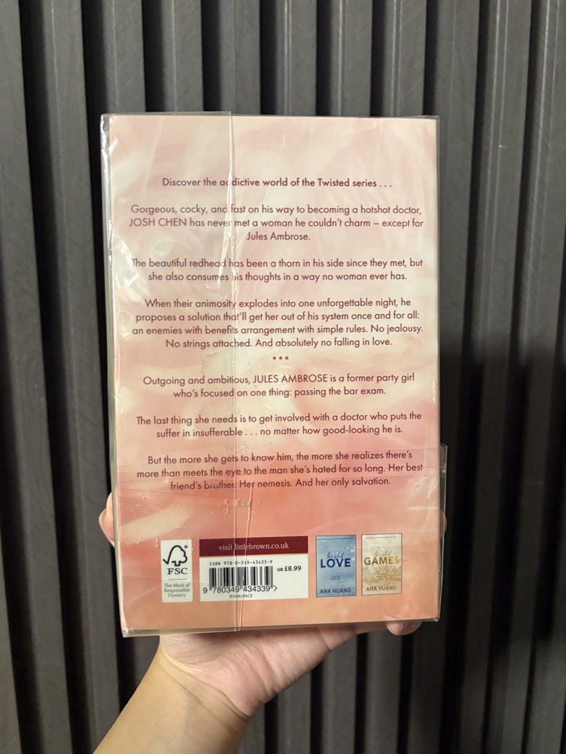 Twisted Hate by Ana Huang (Category: Storybooks) located in Manila. Submitted by chaptersinthecloset (Listing ID 1463296134, Image 3). Description: Brand new. Bought for book collection! Rfs: Declutter .