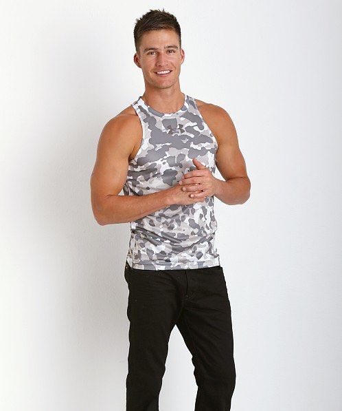 Under Armor tank top white camouflage (Category: Formal Shirts) located in Davao. Submitted by ljay.thriftedfinds (Listing ID 1463309544, Image 1). Description: Good as new No issue .