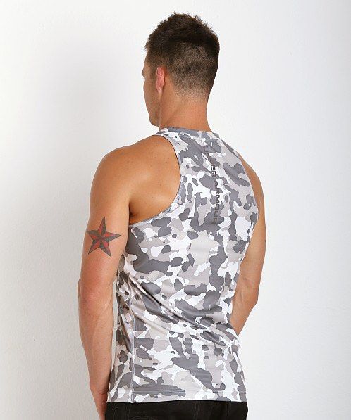Under Armor tank top white camouflage (Category: Formal Shirts) located in Davao. Submitted by ljay.thriftedfinds (Listing ID 1463309544, Image 2). Description: Good as new No issue .