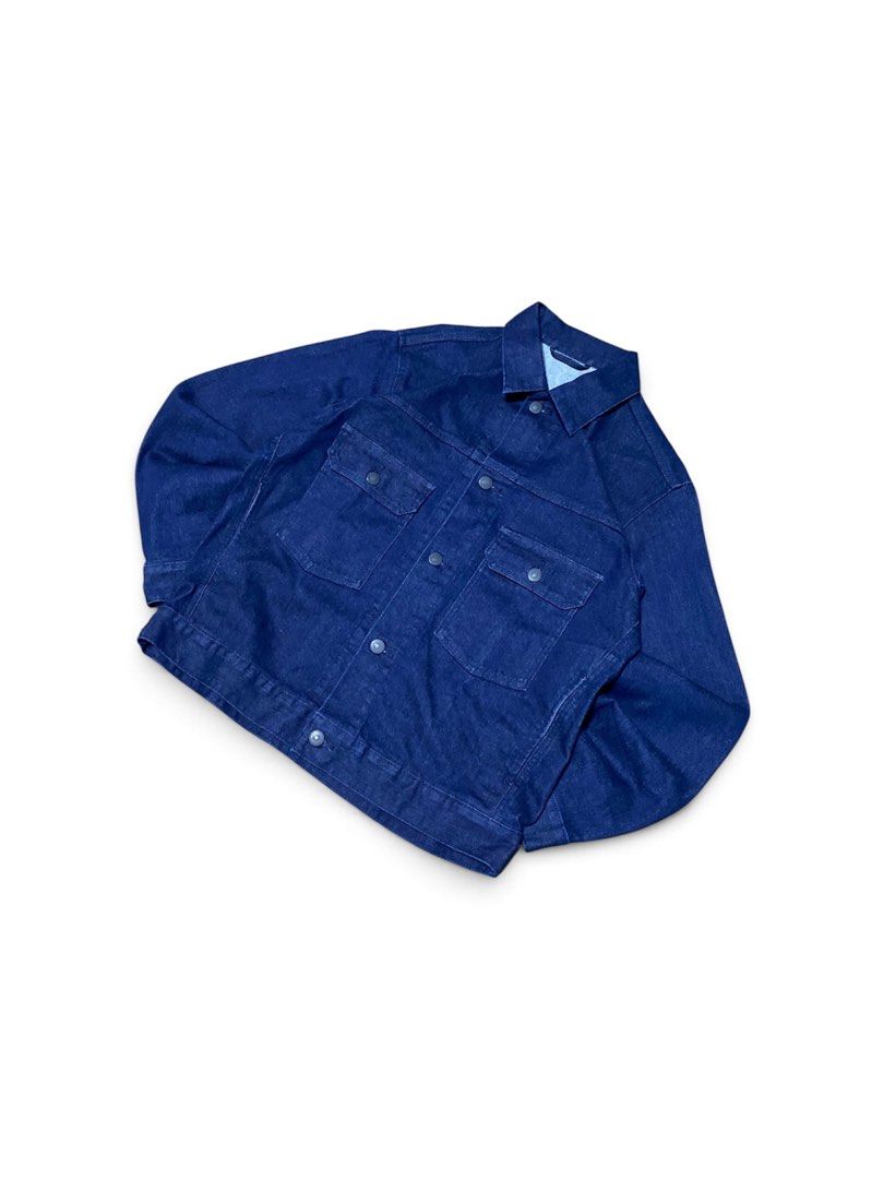 Uniqlo Denim Jacket As New (Category: Coats, Jackets and Outerwear) located in Las Pinas. Submitted by y2k_archievefinds (Listing ID 1463252793, Image 2). Description: AUTHENTIC ONCE LANG NAGAMIT 10/10 COLOR RATE FLAWLESS CONDITION NO SIGN OF ISSUE DM .