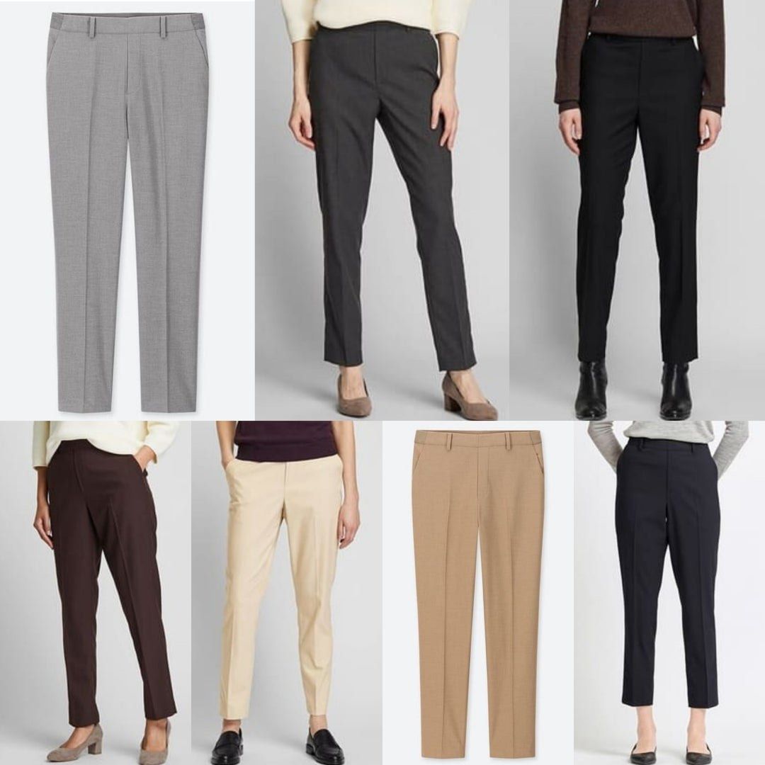 UNIQLO Ezy Ankle Pants (Category: Other Bottoms) located in Makati City. Submitted by _allthingsuniqlogumuji (Listing ID 1463186741, Image 1). Description: ✦ AUTHENTIC | PRISTINE CONDITION ◇ TAG SIZE: m ◇ COLOR: dark gray ◇ ACTUAL MEASUREMENTS: waist 13"-14" x length 36" 𓂃 Please check measurements before purchasing. ✦ FIRST TO PAY = PRIORITY ◇ MOP: GCASH / BPI ◇ CROSS-LISTED ✦ PICK-UP Lalamove / Grab 𓂃 Advance scheduling required ✦ DELIVERY J&
