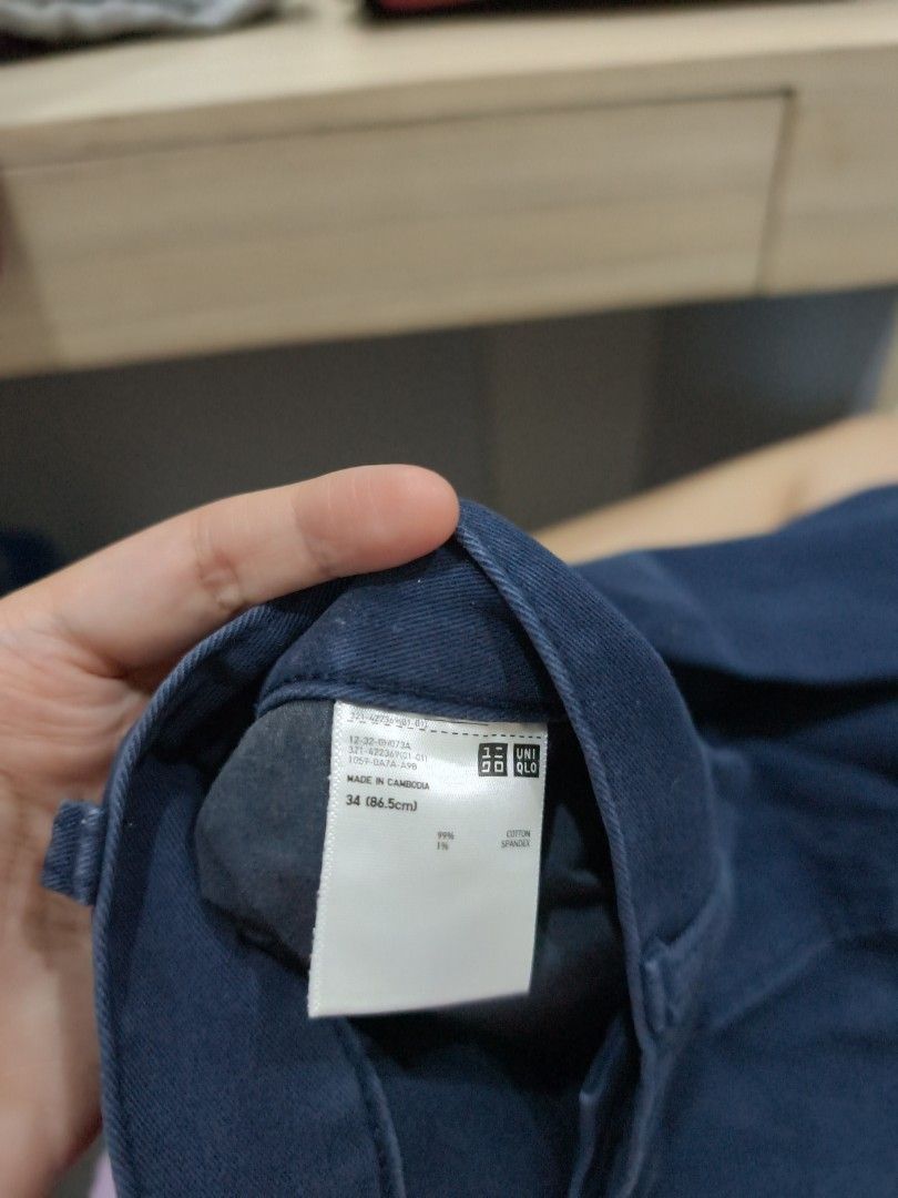 Uniqlo Jeans Size 34 (Category: Jeans) located in Manila. Submitted by fasttiger.883f0d (Listing ID 1463211381, Image 2). Description: - Uniqlo Jeans - Straight Fit - Size: 34 Waist - Material: Cotton Blend - 200 pesos only - Loc: Sta Mesa (sf shouldered by buyer).