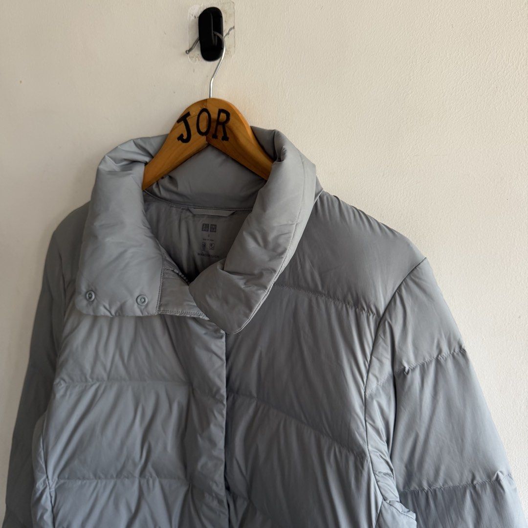 Uniqlo Powder Soft Down Jacket (Category: Coats, Jackets and Outerwear) located in San Fernando. Submitted by jorjorr (Listing ID 1463265033, Image 3). Description: Uniqlo Powder Soft Down Jacket Small on tag Womens 22 wdith 24 length Excellent condition No issue P1,199.