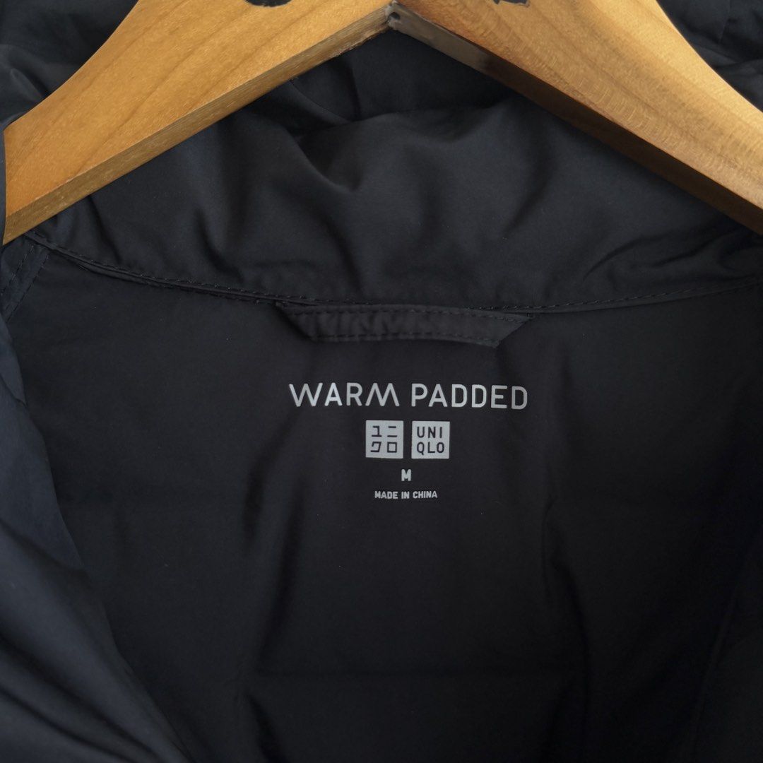 Uniqlo Warm Padded Puffer Jacket (Category: Coats, Jackets and Outerwear) located in San Fernando. Submitted by jorjorr (Listing ID 1463194395, Image 3). Description: Uniqlo Warm Padded Puffer Jacket Black color Unisex Medium on tag 23 width 26 length Excellent to new condition No issue P1,499.