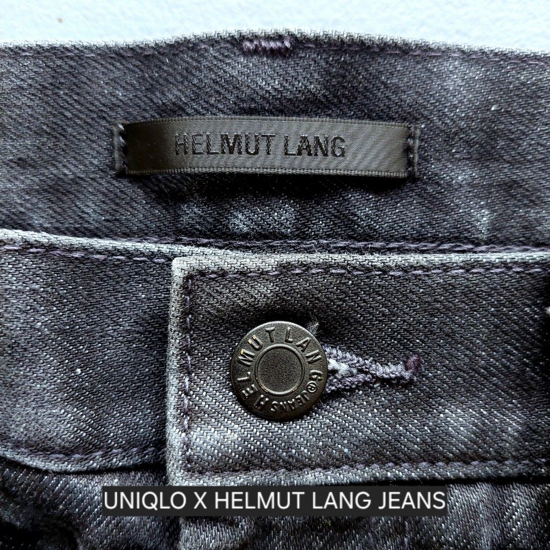 UNIQLO X HELMUT LANG Jeans (Category: Jeans) located in Manila. Submitted by igetrinidad (Listing ID 1463168327, Image 2). Description: UNIQLO X HELMUT LANG JEANS Collaboration From men's section and measurements but advertised as unisex. Waist size: 31 Condition & Item Details: 🪙 Original SRP P5,000 plus I've been purchasing clothes from Uniqlo since they first came here more than a decade ago and these are the most premium, hence most expensiv