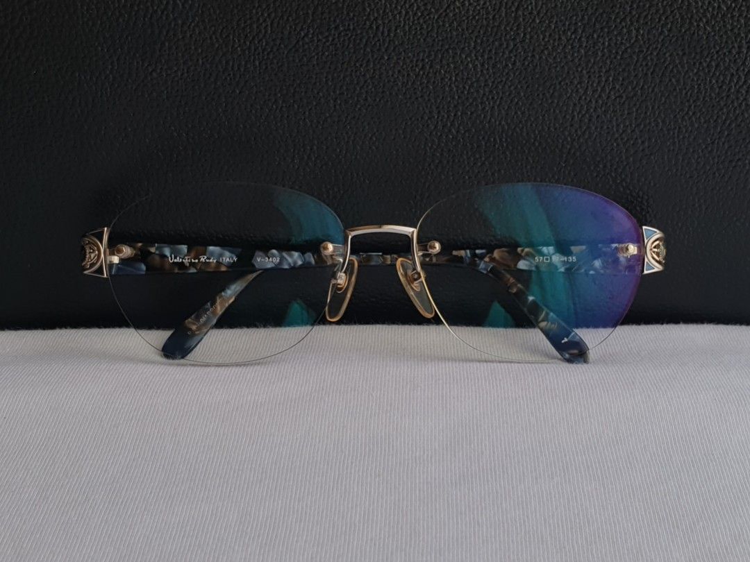 Valentino Rimless Luxury Eyeglass Frame (Category: Sunglasses & Eyewear) located in Quezon City. Submitted by WasalakTwo (Listing ID 1463242008, Image 2). Description: Bought in Japan Durable and high quality Excellent condition Clean and presentable Lens are graded, but replaceable Open for delivery nationwide.