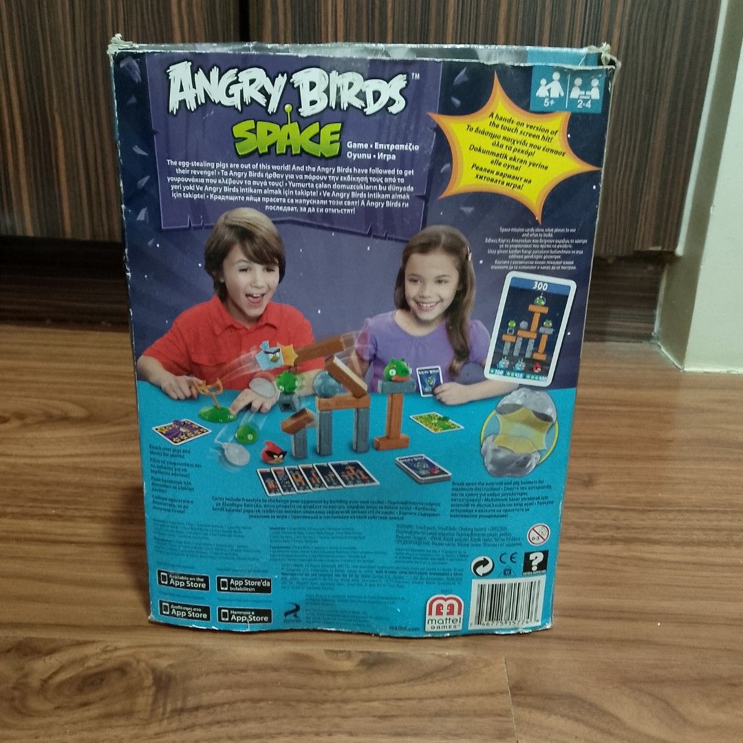 Very Rare Angry Birds Space Mattel (Category: Figurines & Statues) located in Manila. Submitted by angrybirdsrarestuff (Listing ID 1463142395, Image 3). Description: No COD and COP MOP: Gcash Payment Courier: JRS Keep in excellent condition (It has a small rip on the side).