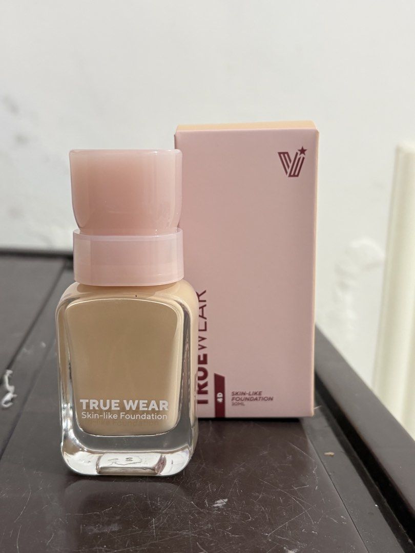 VICE CO 4D TRUE WEAR FOUNDATION (LN) (Category: Makeup) located in Antipolo. Submitted by prettymomma_ (Listing ID 1463238208, Image 2). Description: Brand new. Sealed. Bought Sept 2026 100% full with box. Shade: Light Neutral Orig price: ₱495 Selling price ₱340 .