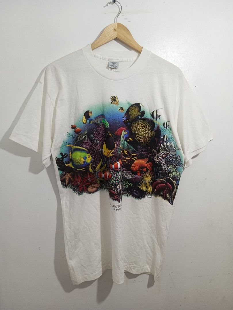Vintage 90s Habitat (Category: Tshirts & Polo Shirts ) located in General Santos City (Dadiangas). Submitted by silvervintage77 (Listing ID 1463239495, Image 1). Description: Vintage 90s Habitat like new 10/10 color rate Dimes 22x30 Single stitch Like new Vintage.